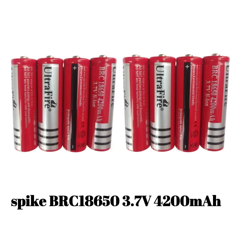 2024 Bestselling 18650Battery BRC 18650 3.7V 4200MAH Li Ion Rechargeable Battery Suitable for Toy Models, Shavers Screwdriver