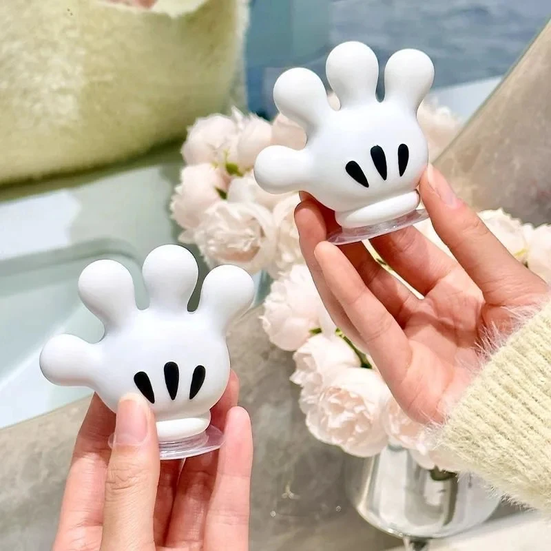 Drill-Free Mickey Mouse Design Bath Accessories: Toothbrush Rack, Towel Hanger & Wire Manager with Strong Suction Cups - view 3
