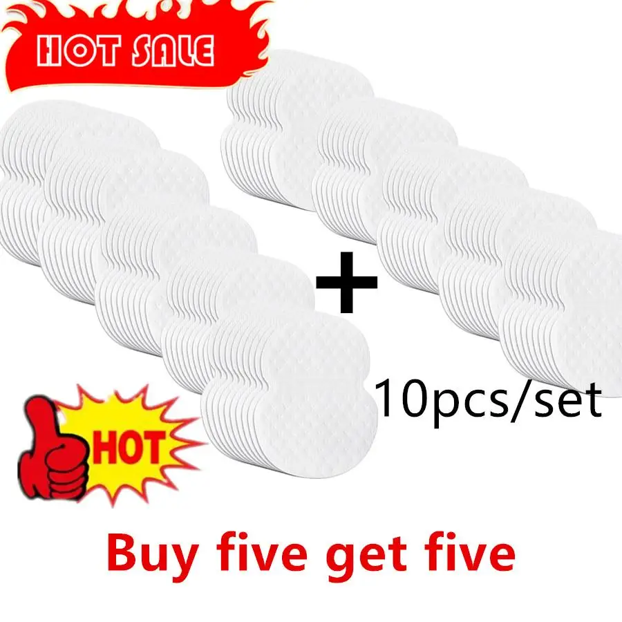 100Pcs Underarm Sweat Pads Non-woven Breathable Ultra-thin Armpit Sweat Pad Non Visible Comfortable Men Women Underarm Sweat Pad