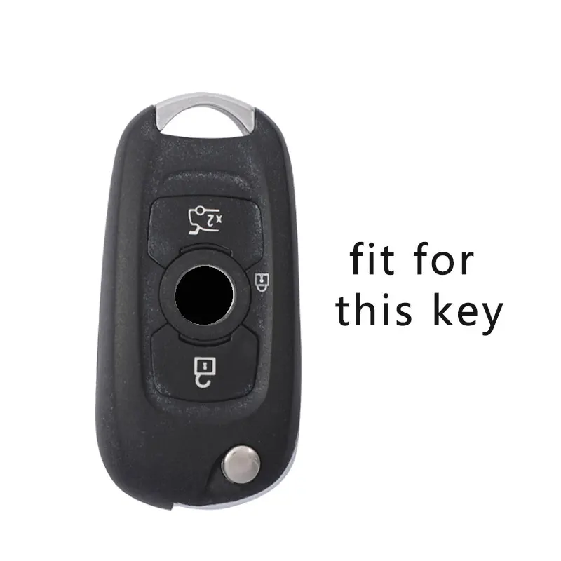 Car Soft TPU Key Case Cover Bag Shell Key Chain for Buick Verano Encore GL6 for Opel Vauxhall Astra K Corsa E Protector