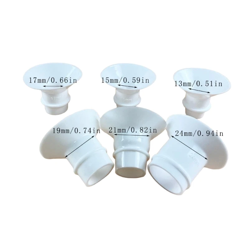 Compact Breast Flange Converter Versatile Breast Shield Adapter Easy to Use Silicone Breast Flange Reduce