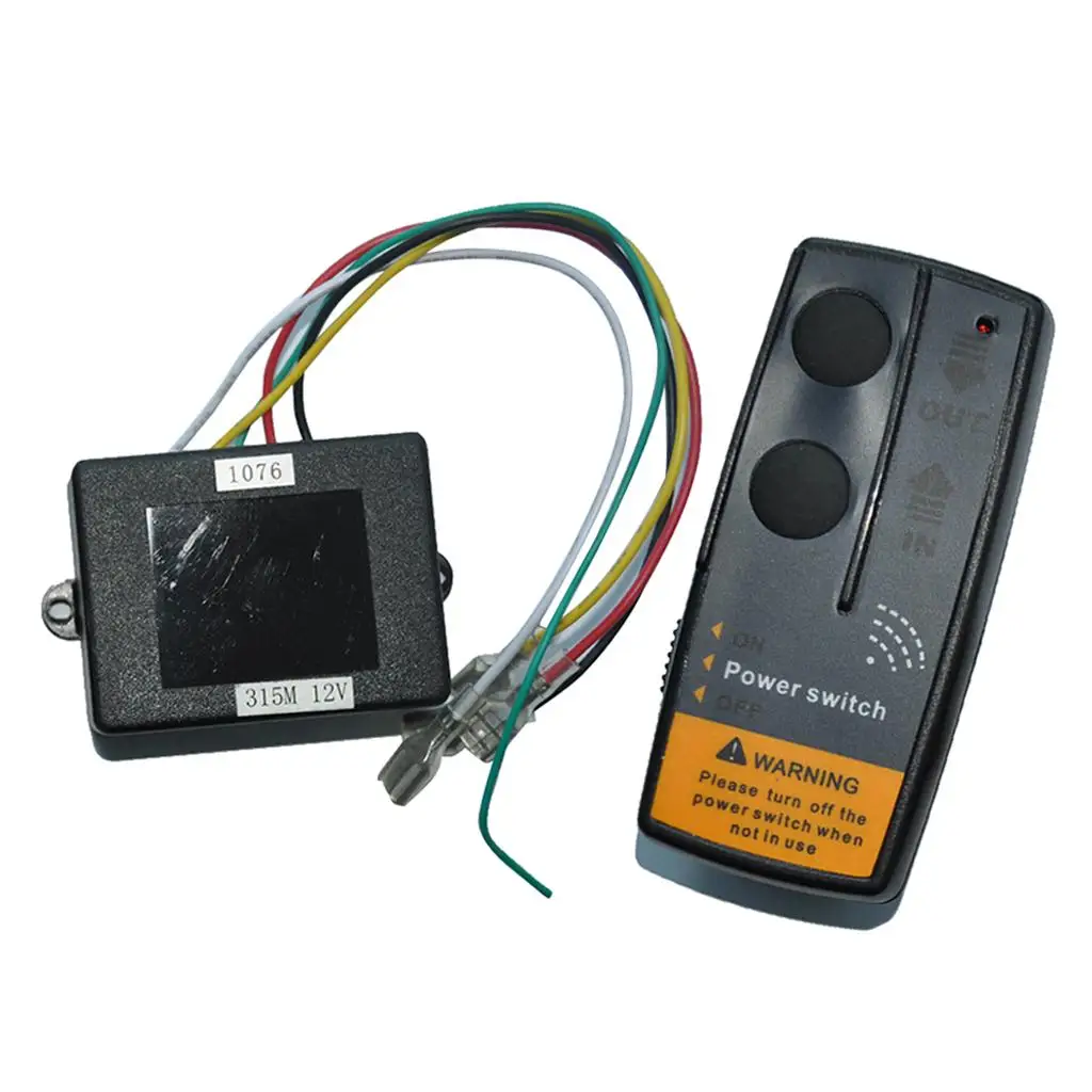 Marine Anchor Remote Windlass Wireless Controller Waterproof Plastic Trim Kit Boat Accessories for Inflatable Vessel