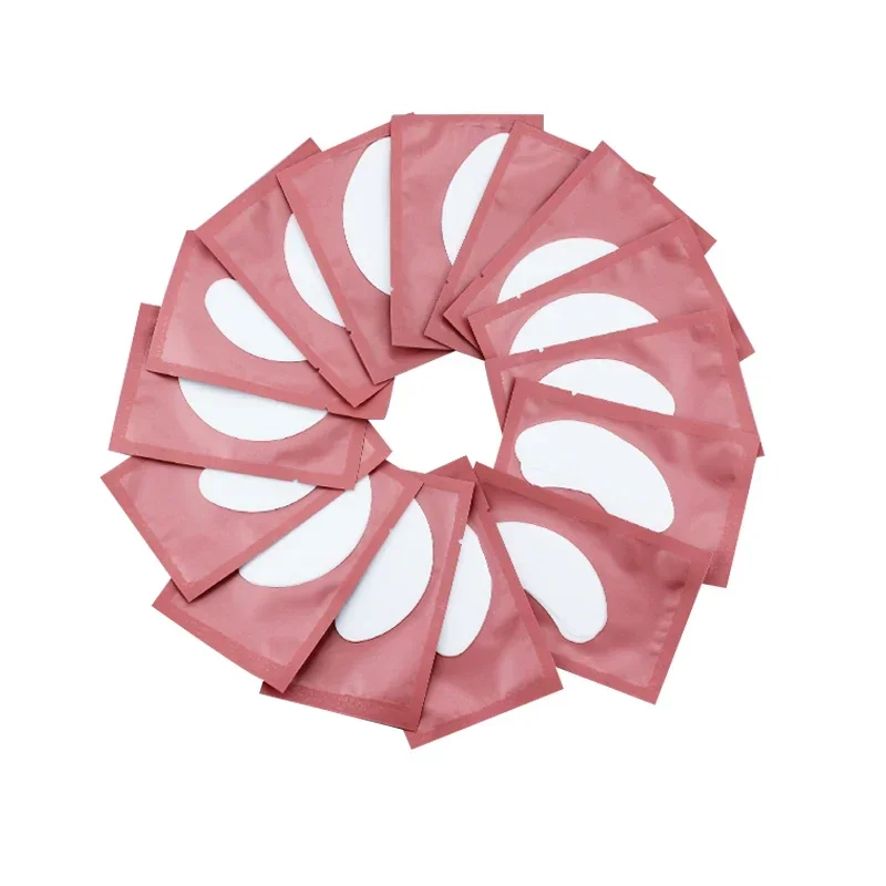 100Pairs Hydrogel Patches Eyelash Extension Patch Eyelashes Patch Lash Extension Supplies Under Eye Patches Eye Pads Patch