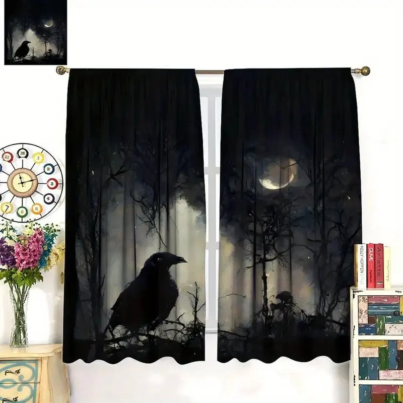 2PCS- Gothic Black …