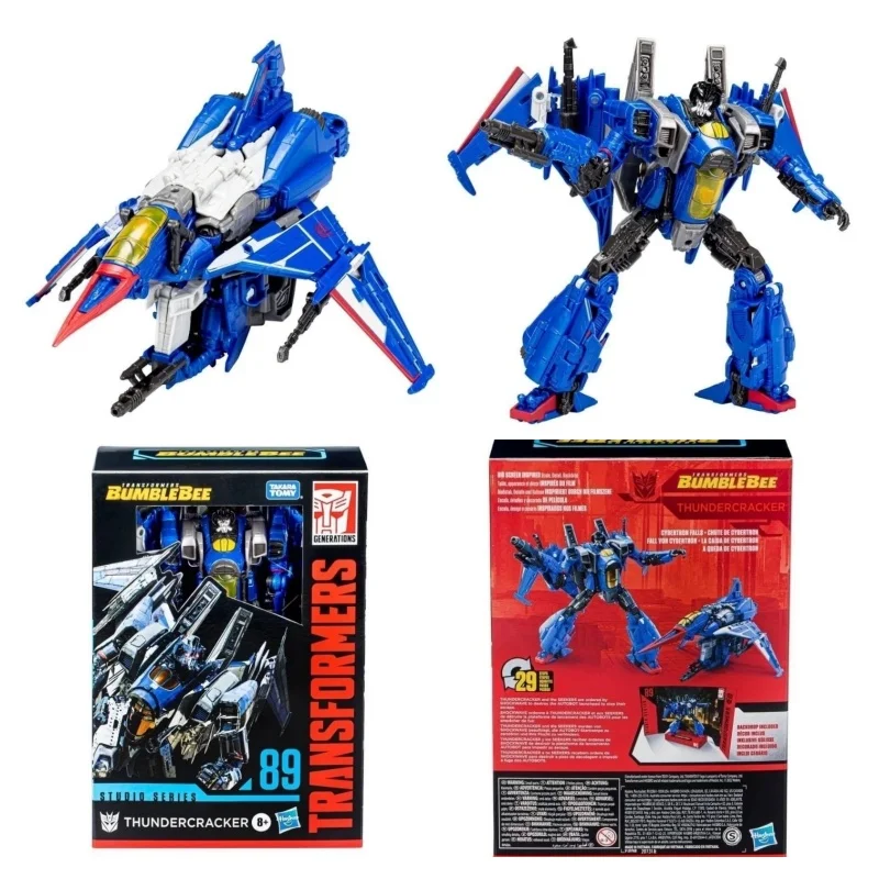 

Original Takara Tomy Hasbro Transformers Studio Series SS89 Thundercracker Transformers Classic Movie Series Transformers Toys