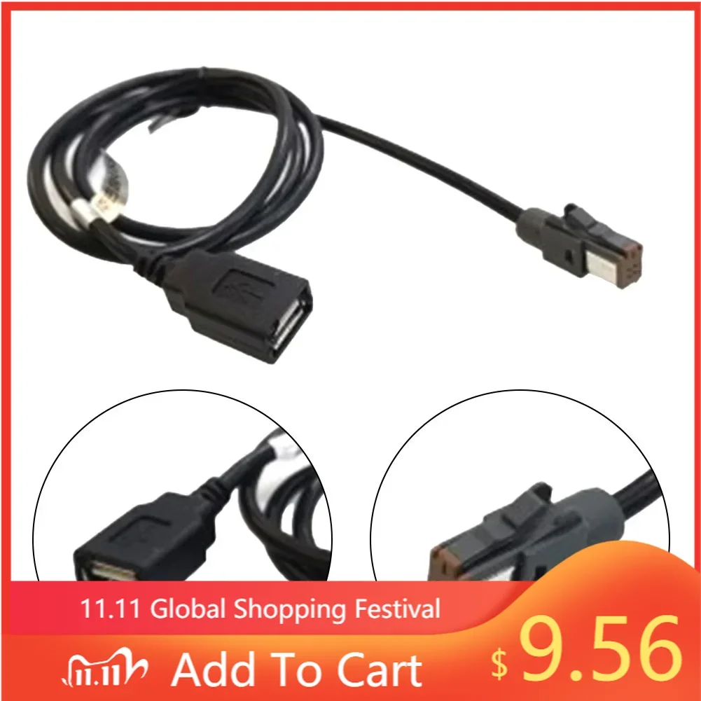 

USB Adapter Connector for Outback, Car Aux Audio Input Plug to Transfer Audio, High Reliability, Perfect Match with Car