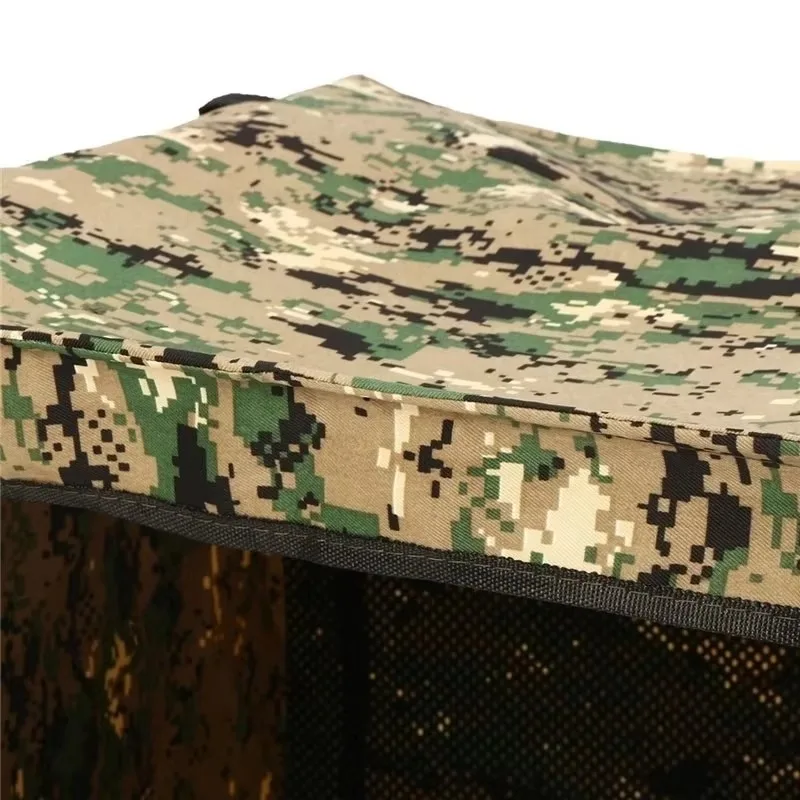 Schleuder Schießen Praxis Ziel 40*40 cm Camouflage Schießen Ziel Box Anfänger Schießen Stumm Box Stahl Ball Recovery gerät – Detail 3