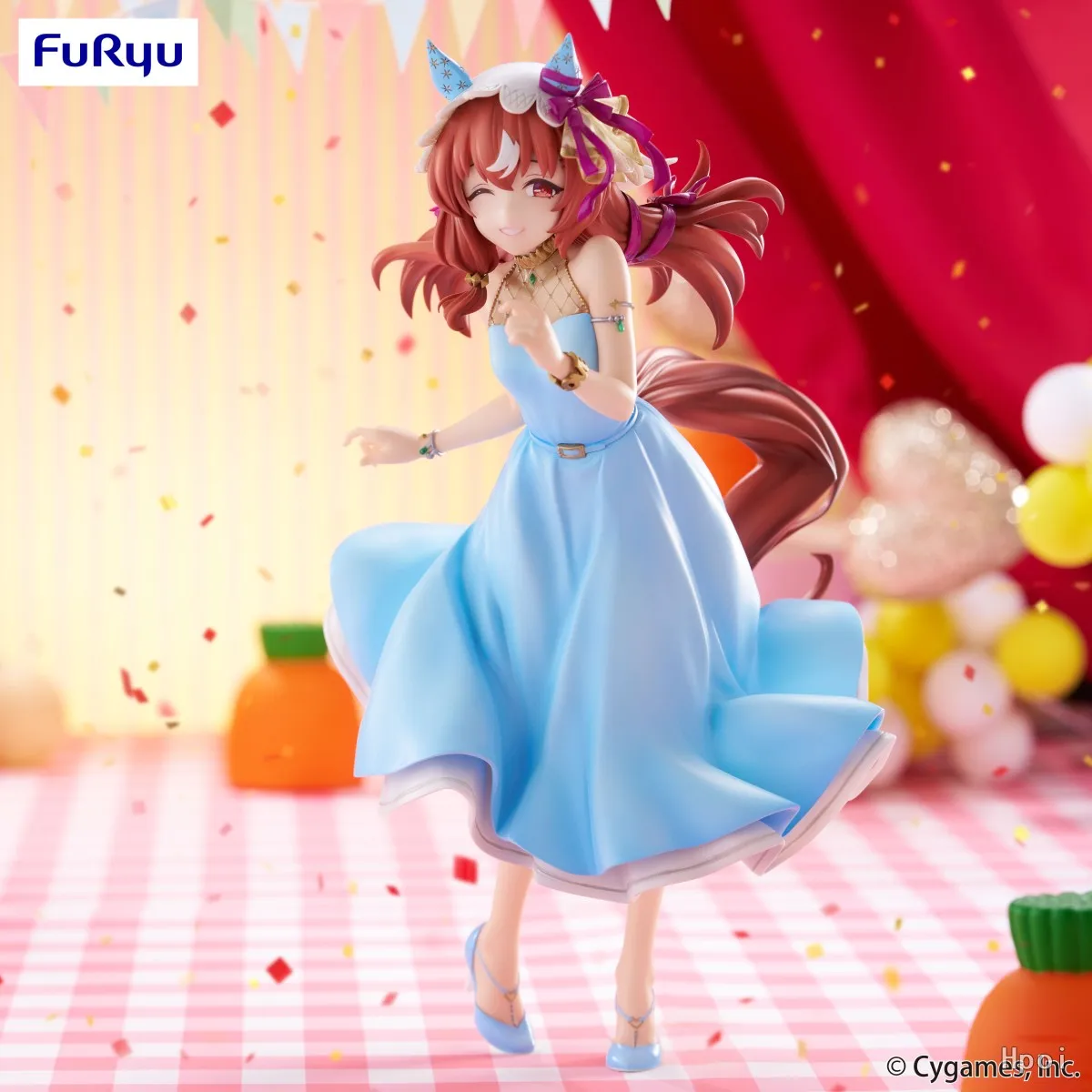 الأصلي حقيقية Furyu رسمت مسبقا الثلاثي-Try-iT الشكل Umamusume: جميلة ديربي لا تزال في الحب Orfevre Gentildonna H = 20 ~ 22 سنتيمتر هدية