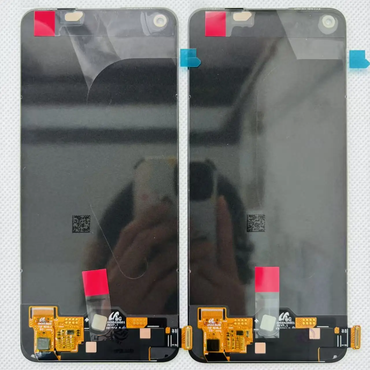6.4' Original AMOLED For OPPO Reno 7A Touch Screen Digitizer Assembly For Reno7 A CPH2353 OPG04 A201OP LCD Display Replacement