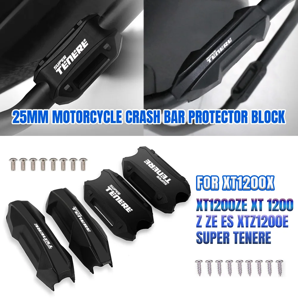 

Bumper Engine Guard 25MM Protection Block Crash Bar Decorative For Yamaha XT1200X XT1200ZE XT 1200 Z ZE ES XTZ1200E Super Tenere