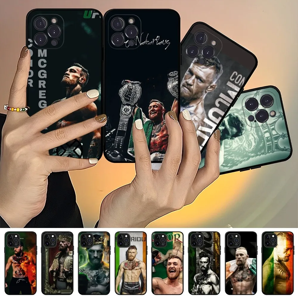 Sport Boxer Conor McGregor Phone Case For IPhone 15 14 13 12 Mini 11 Pro XS Max X XR SE 6 7 8 Plus Soft Silicone Cover