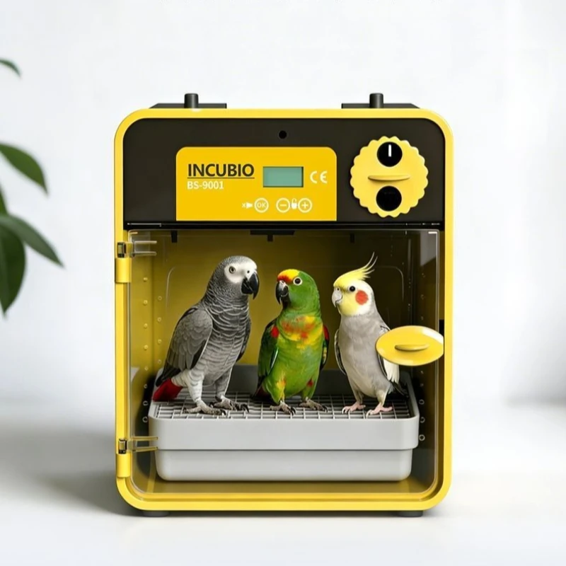 Parrot Cage Constant Temperature Portable Breathable Bird Incubator Multifunctional Silent Parrot Cage Small Animals House