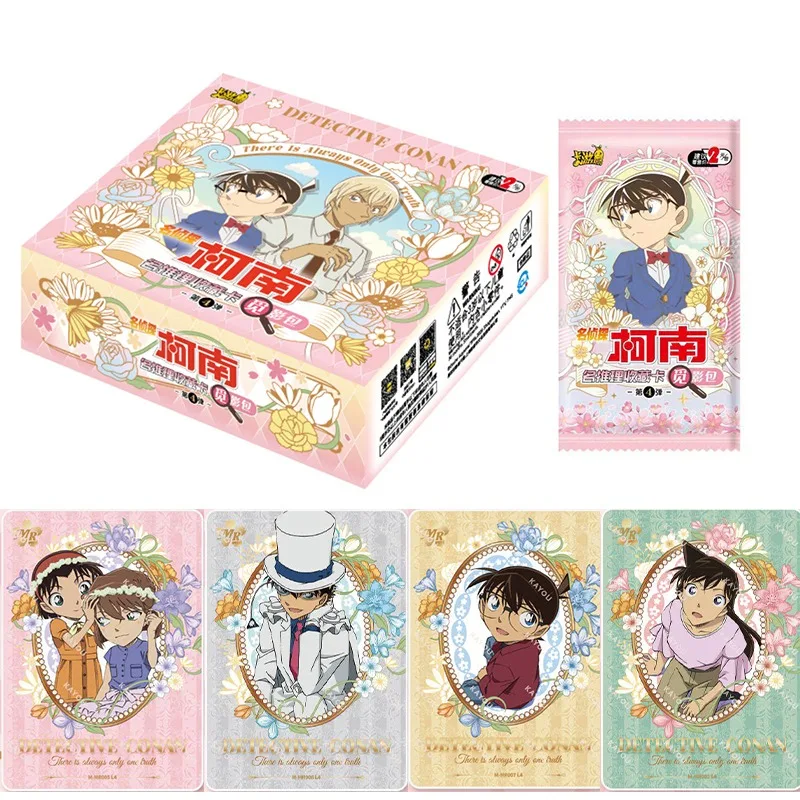 KAYOU Cartes de collection authentiques Détective Conan : Le Sac de l'Ombre Vol.4 – Cartes de collection anime célèbres, jouet cadeau
