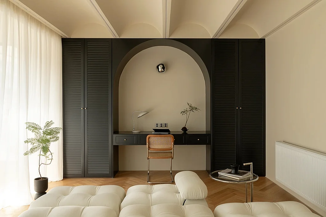 상하이 프랑스 스타일 인테리어 디자인 레이아웃 공간 계획 도면 3D 맥스 렌더링 맞춤형 주택 시크 홈 최신 트렌드