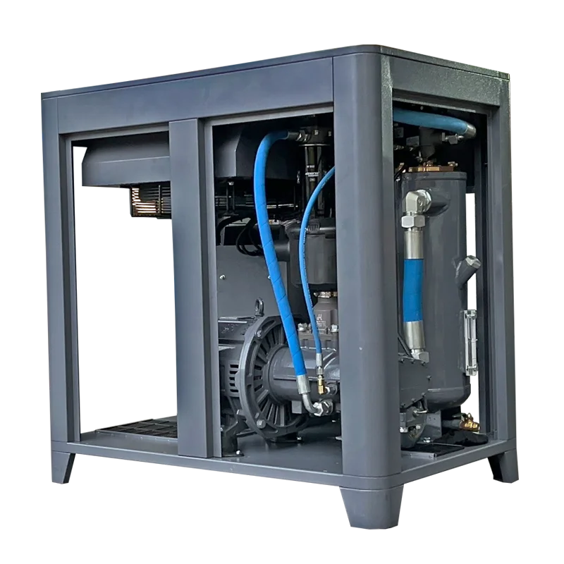 Economy  Model Series 8bar 10bar 12bar  22KW 37KW 55KW 75KW  Screw Compressor  30HP 50HP 75HP 100HP
