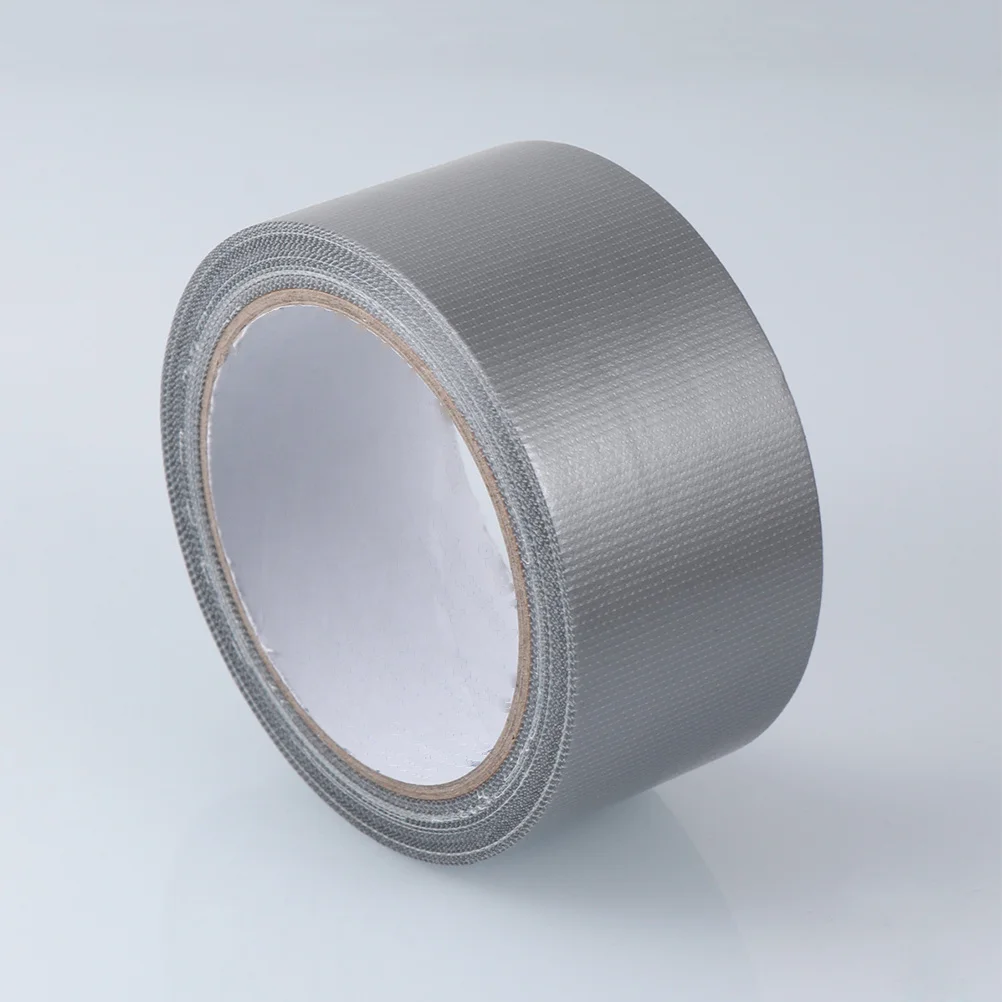 

4 Rolls Waterproof Cloth Duct Tape Heavy Duty Tin Foil Sealing Winter Carpet Repair Black Strong Adhesive Pipe