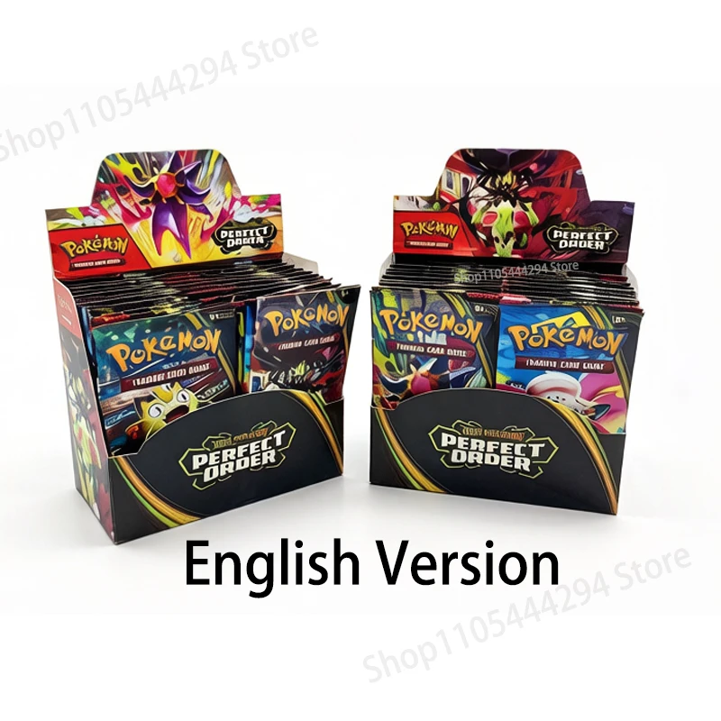 

MEGA EVOLUTION Perfect Order 360Pcs Pokemon Scarlet Violet Prismatic Evolutions English Booster Battle Transaction Card Pokemon