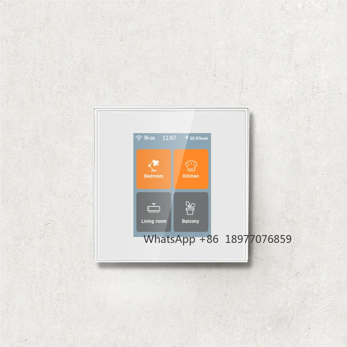 4 Gang Smart Switch WiFi Mesh Never Drops Touch Control HomeKit App Smart Home Wall Light Switch