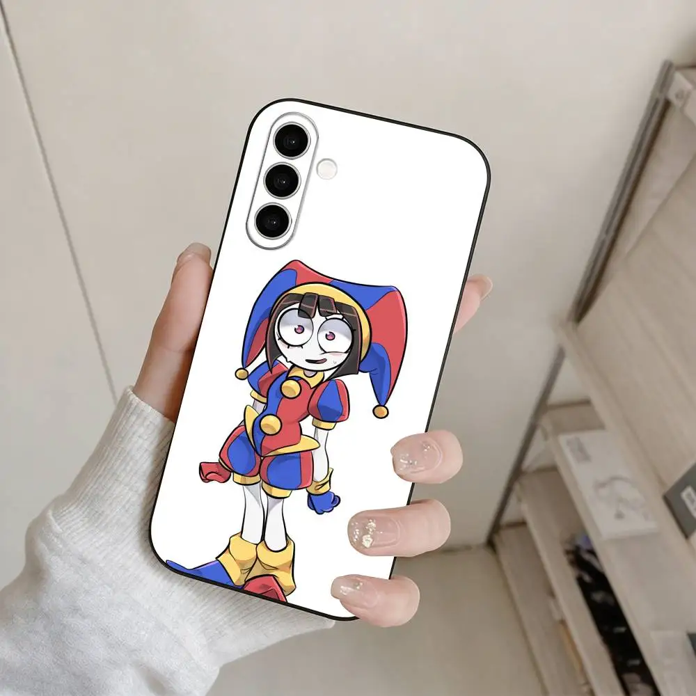 A-Amazing D-Digital C-Circus   Phone Case For Samsung Galaxy A73,A72,A71,A70,A53,A52,A51,Others Soft Black Cover