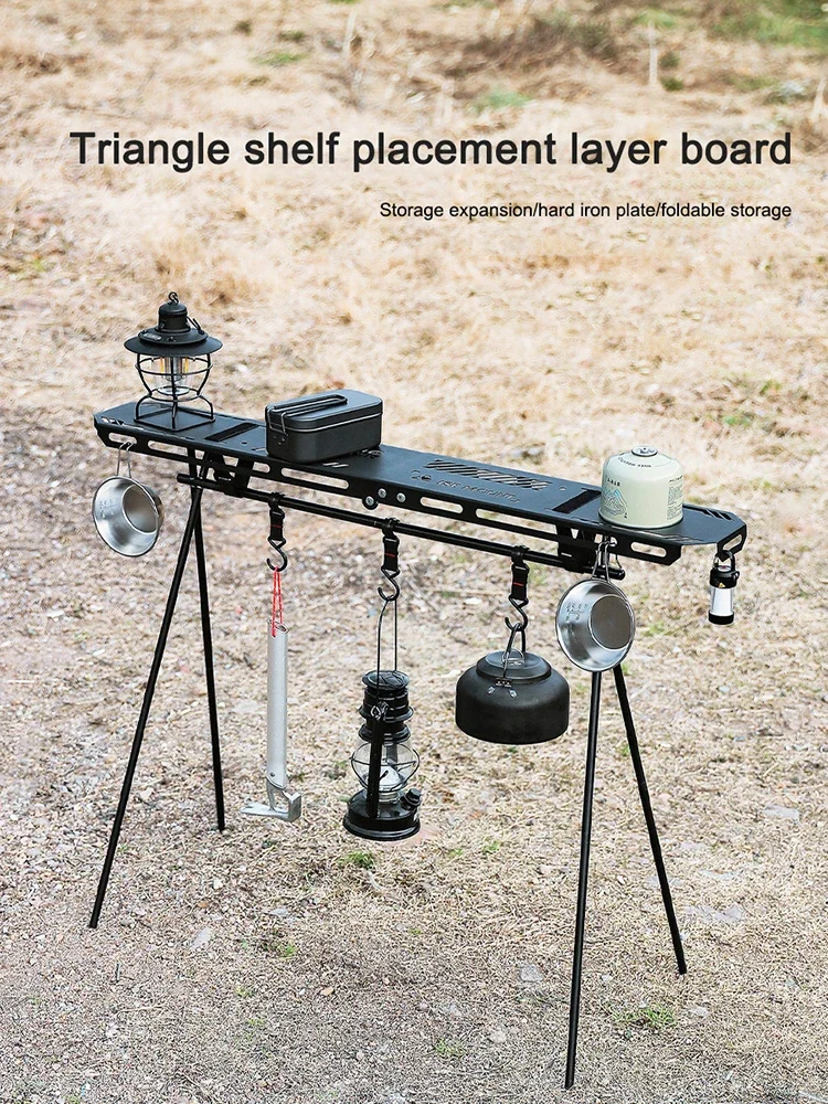 

Складная высокопрочная изгиба с отверстиями для подвешивания, уличные аксессуары, подвесная стойка для кемпинга, верхняя пластина, портативная подставка для штатива, пластина