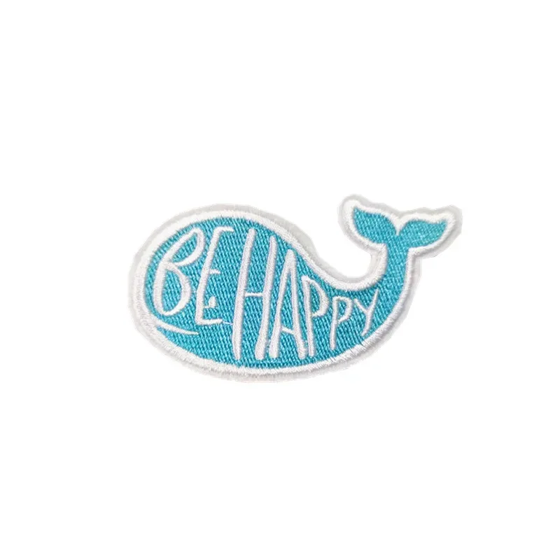 Summer Vibes Embroidery Patches Sunglass Cold Drink Surfboard Iron Ons Cute Cartoon Appliques Sea Turtle Whale Thermo Stickers