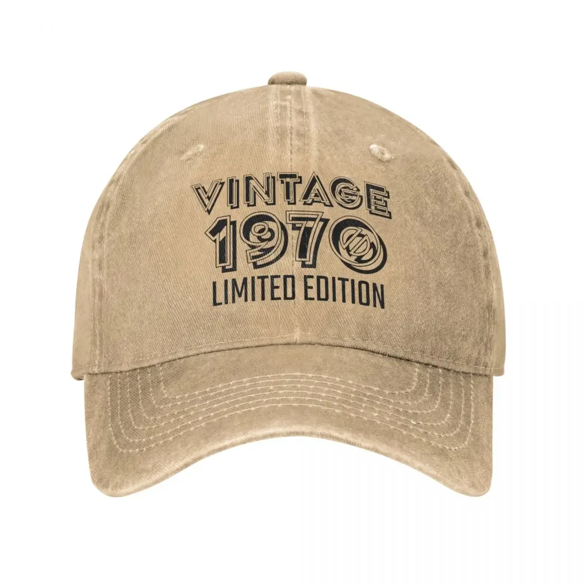 Vintage 1970 Limited Edition Men Women Baseball Cap 51th Birthday Distressed Washed s Hat  Summer Gift Snapback 