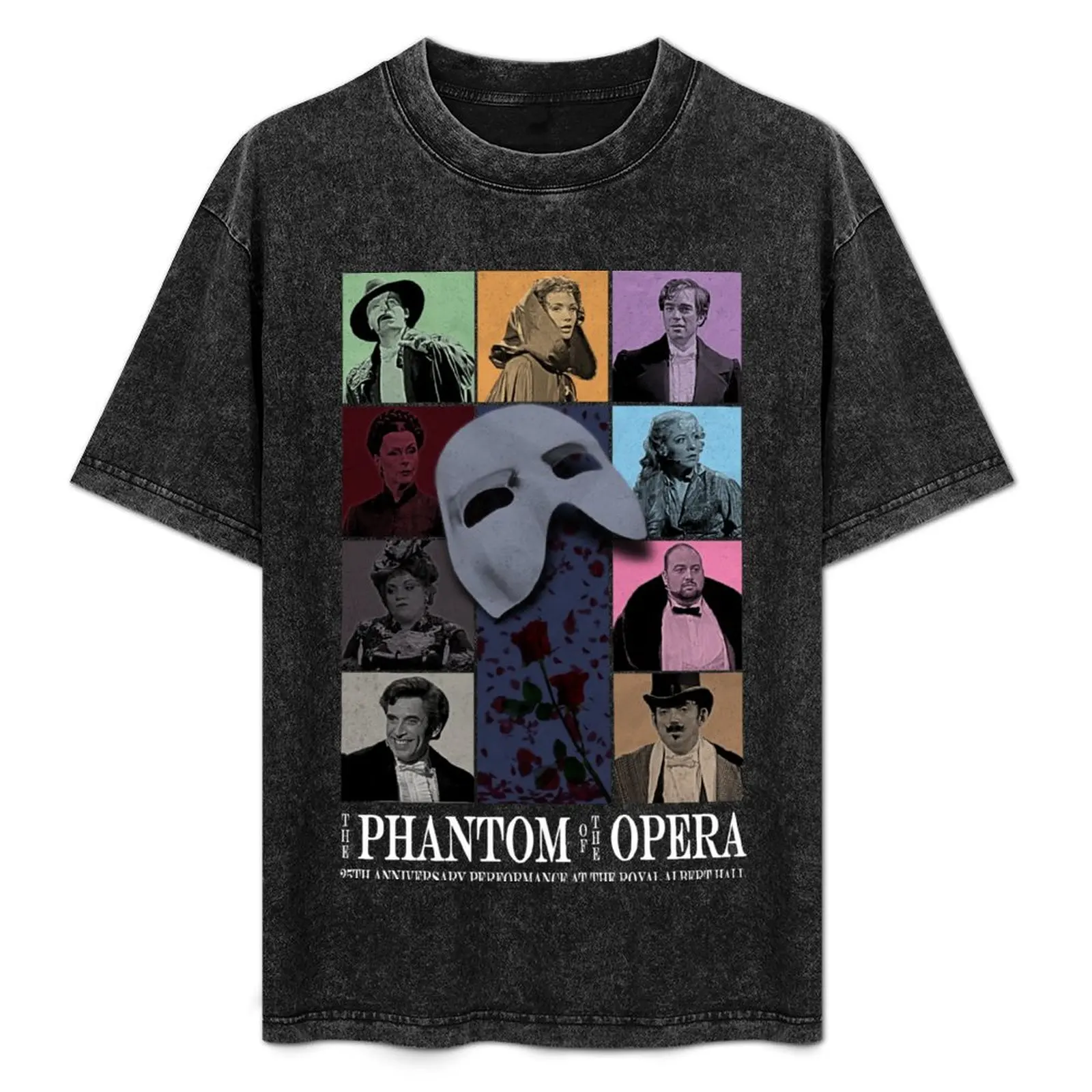 

The Phantom of the Opera (25th anniversary) poster T-Shirt Trendy Pattern T-Shirt for Men