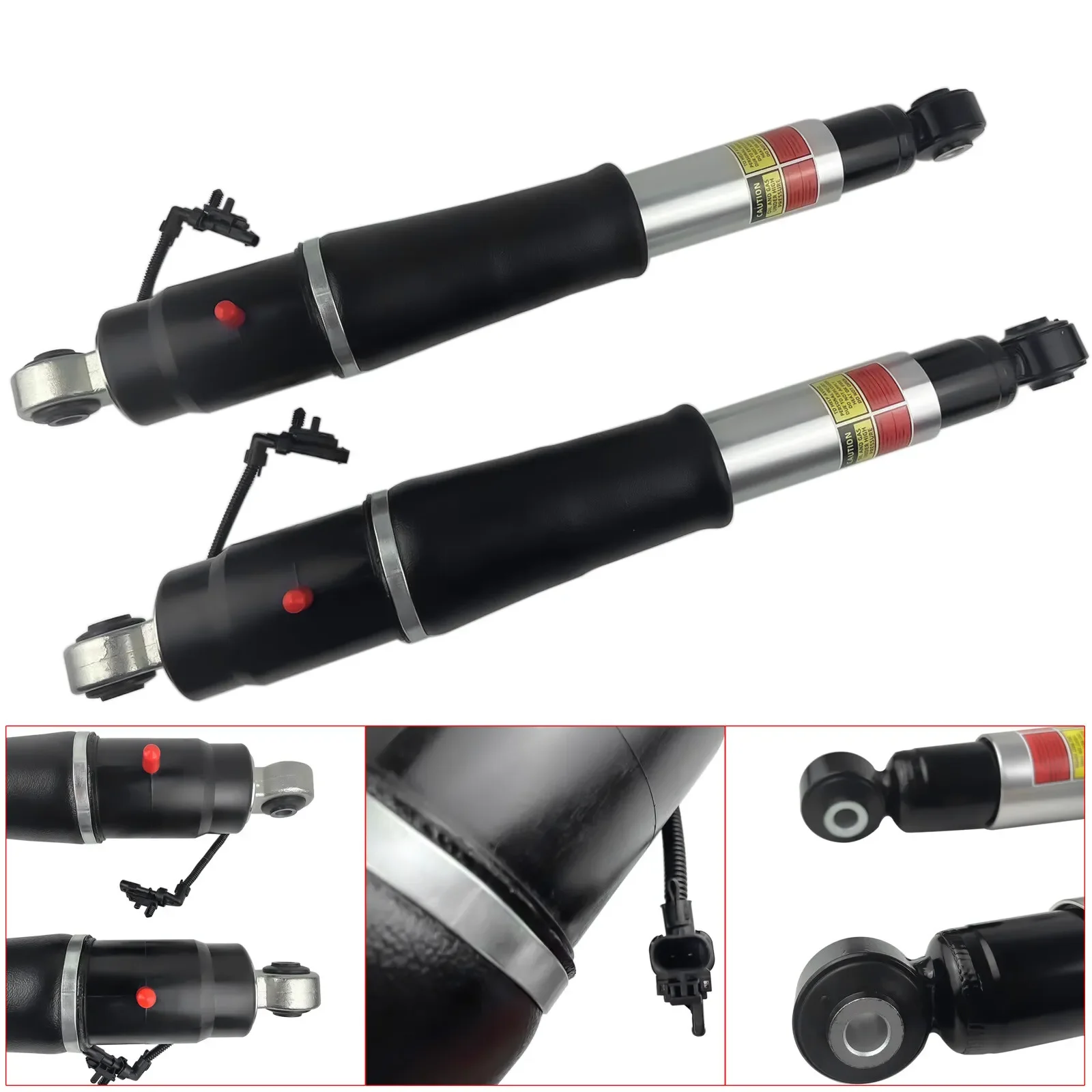 2x REAR Shock Absorber 84176675 For Escalade Suburban Tahoe Yukon w/Electric