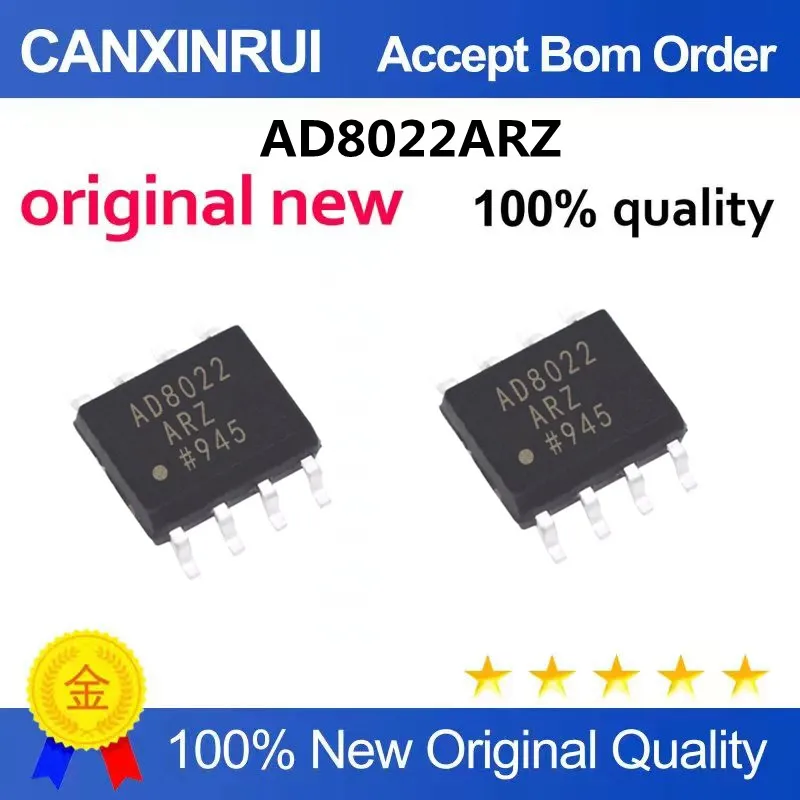 

AD8022ARZ AD8022AR AD8022A AD8022 Patch SOP-8 Operational Amplifier Chip