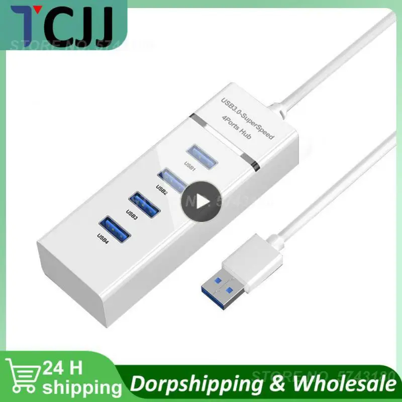 IDsonix-Hub Ethernet USB 1000 de 3,0 Mbps, divisor USB RJ45, adaptador de datos multipuerto, expansor para ordenador portátil, accesorios para PC