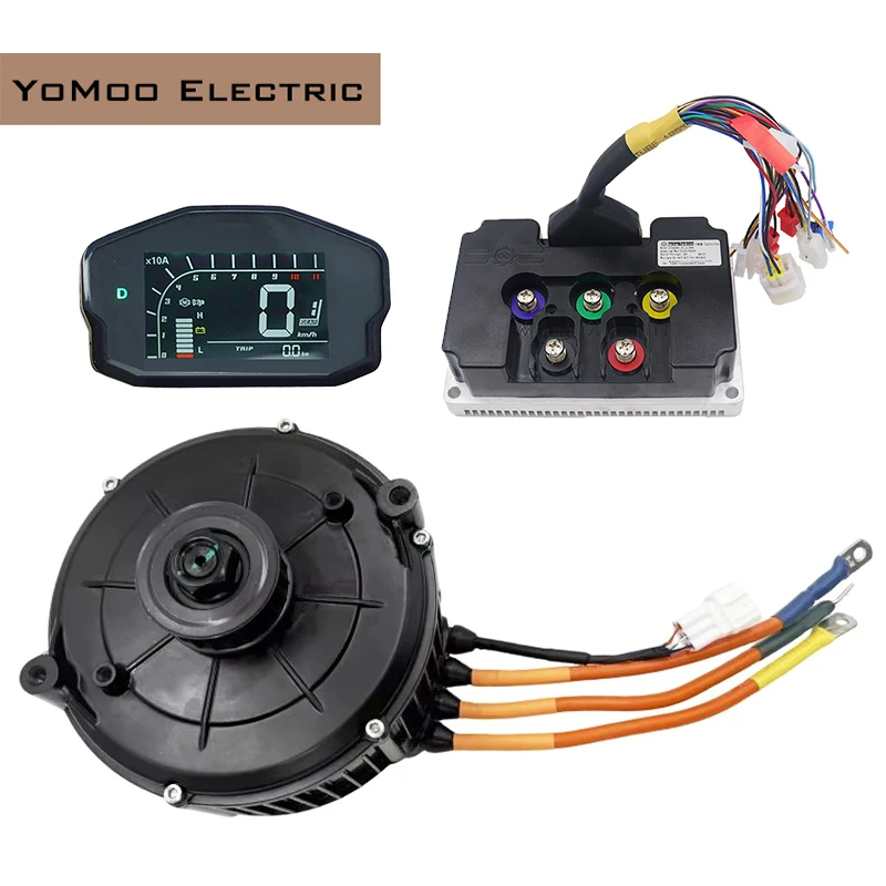 

Комплекты двигателей QS165 5KW 35H 6500RPM с контроллером Fardriver ND96680 и дисплеем DKD для электромотоциклов и скутеров