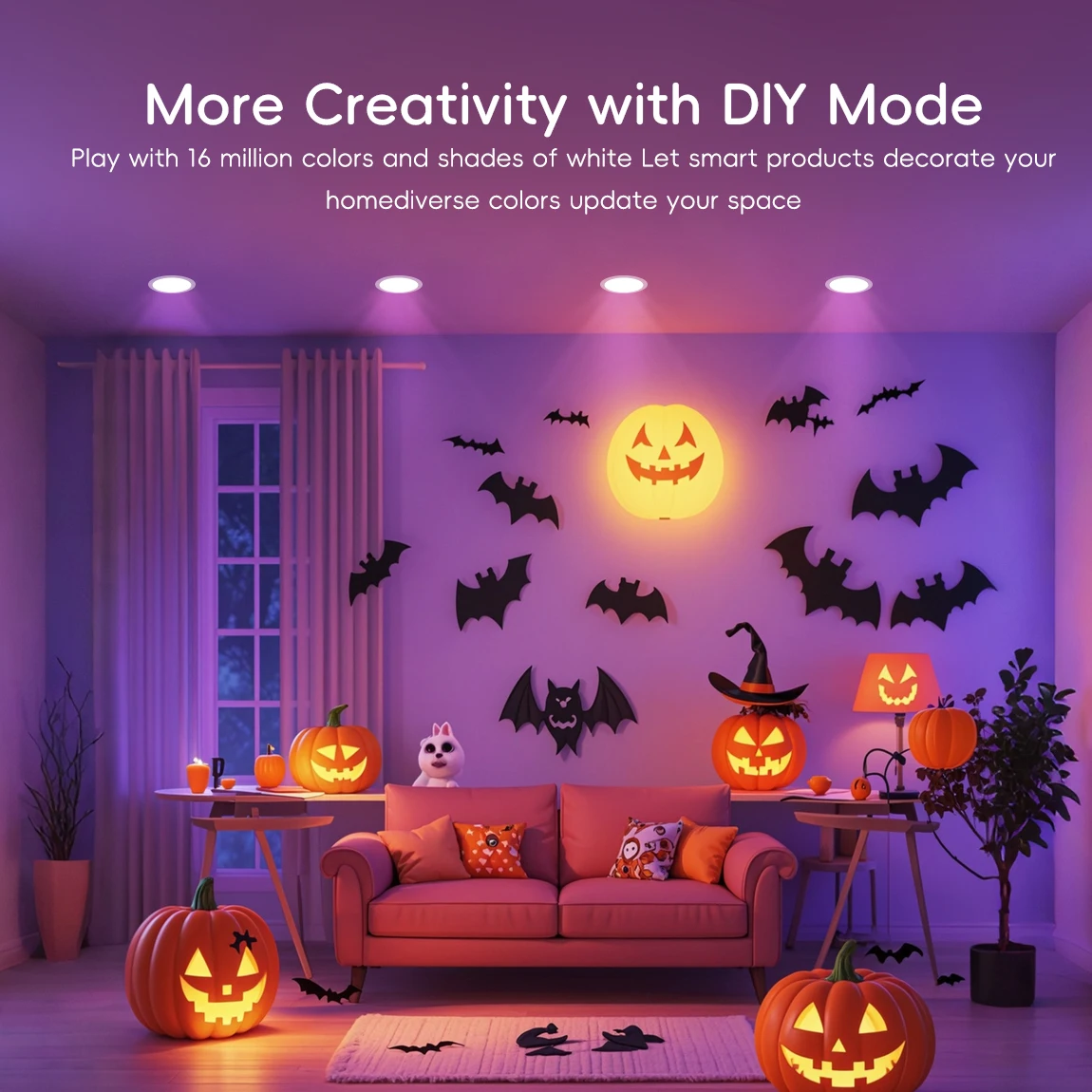 GU10 WiFi/Ble مصباح ليد لمبة RGB CWWW الأضواء Led لمبات الذكية Led مصباح العمل مع أليكسا صدى محور جوجل ياندكس Smartthings