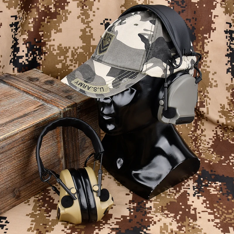 

WADSN COMTAC III Tactical Headset Active Pickup Noise Canceling Hearing Protection Airsoft Outdoor Hunting Communication