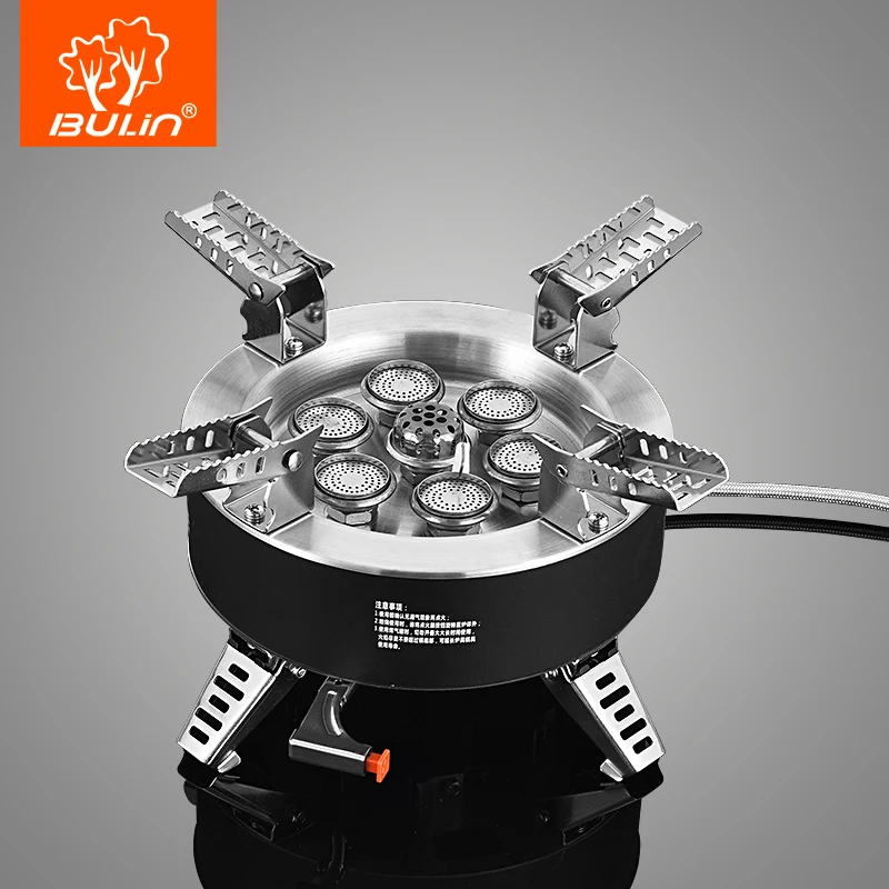 Bulin B18/ B18-plus Outdoor Gas Stove Camping Cookware Strong Fire Burner with Storage Bag