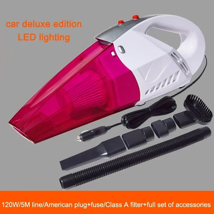 

Home Electric Multifunctional Vehicle Wet And Dry Vacuum Cleaner 120W High Power Car Vacuum Cleaner