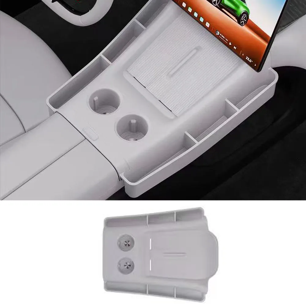 

For Xiaomi YU7 2025 Central Control Panel Silicone Pad Wireless Charging Pad Water Cup Pad Pocket Integrated Interior Accessorie