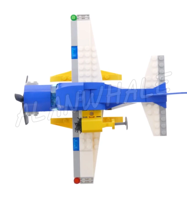 Piezas de bloques de construcción para niños, juguete de ladrillos para armar vehículo anfibio de montaña, río, Seaplane, ideal para regalo, código 409, Compatible con 10864