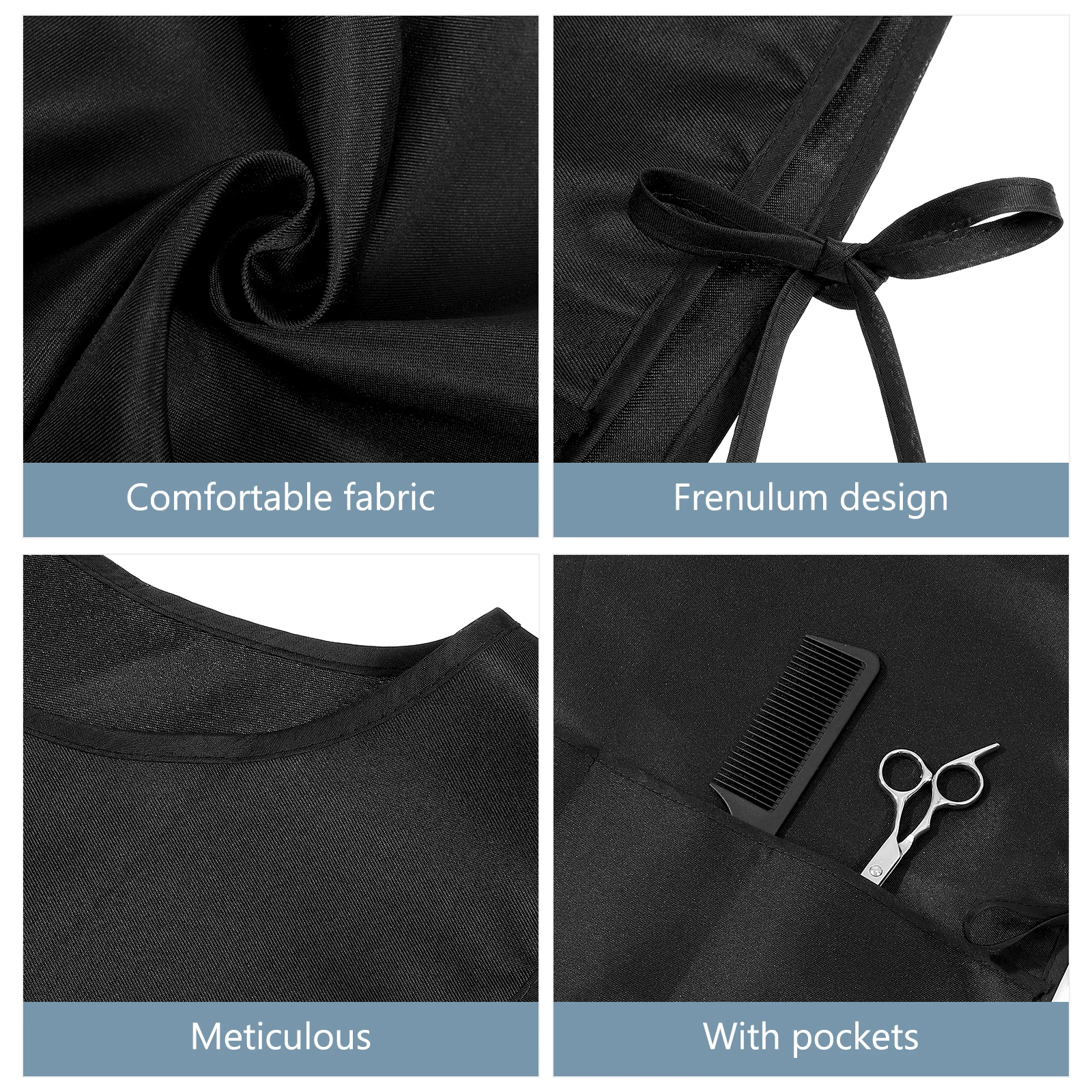 

Waterproof Stain Apron Hair Stylist Hair Stylist Apron For Barber Barber Unisex Kitchen Cleaning Reusable Practical Reliable