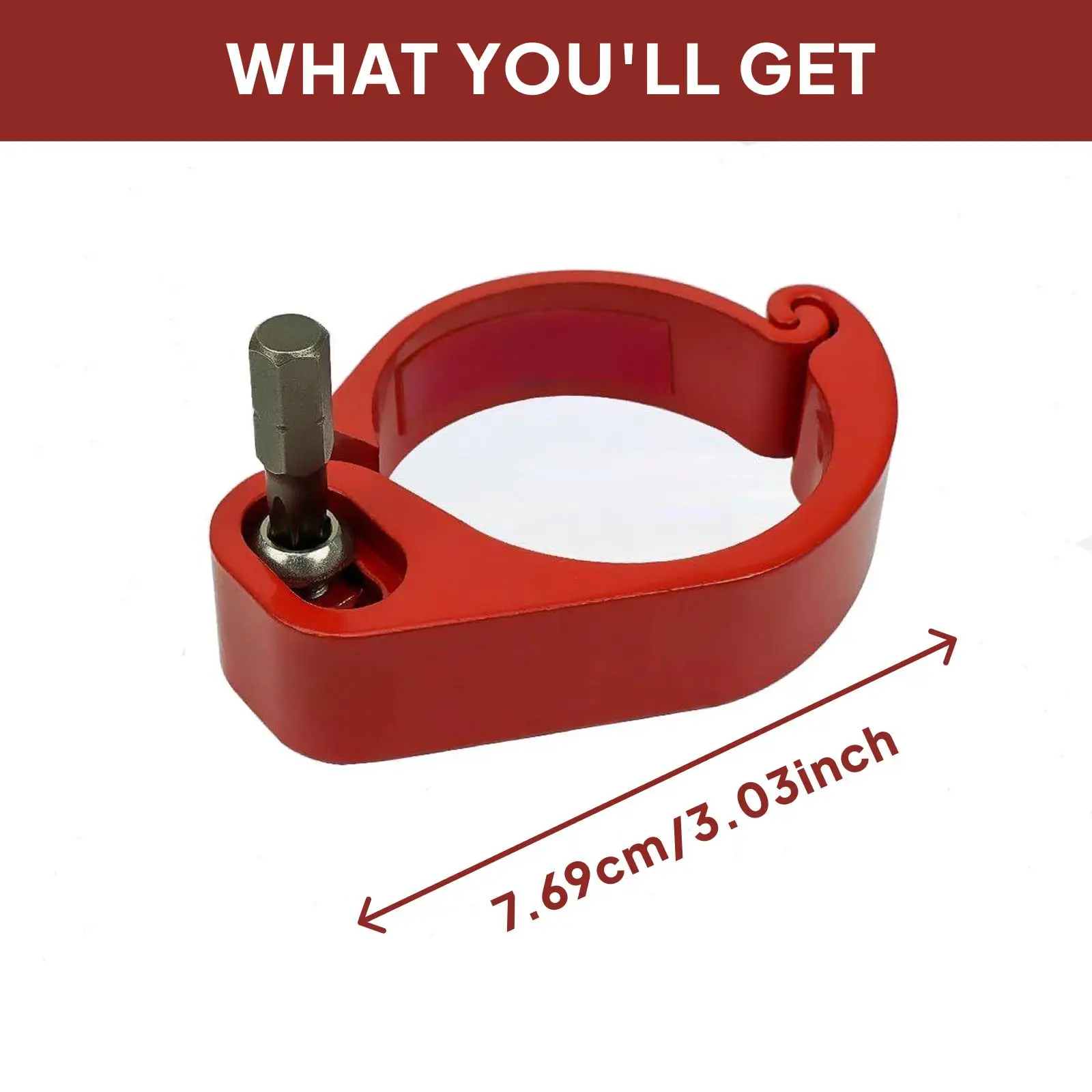 شاحنة الباب الخلفي قفل الملحقات الثقيلة إصلاح أجزاء المهنية سبائك الألومنيوم السيارات لفورد F350 F250 2015-2023 #6