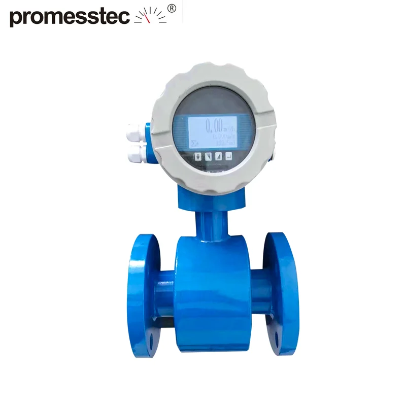 Digital Display Water Pump Pipeline Liquid Electromagnetic Magnetic Flowmeter