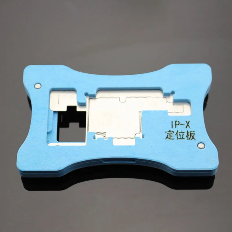 Saytl bga reballing estêncil kit para iphone x placa placa placa placa de solda placa de plantio estêncil camada média