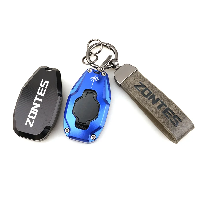 For-Zontes-703F-703R-703RR-703T-368-703-Adventure-150X-368G-368K-368E-368D-Remote-Control-Key-Case-Shell-Cover-keychain-Keyring