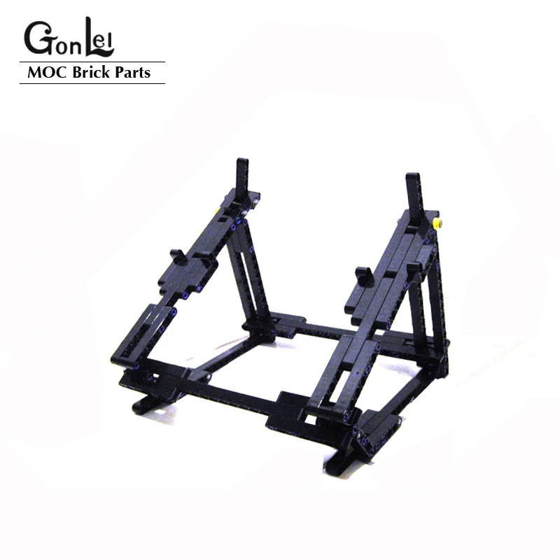 NEW Techncial MOC Adjustable Side Vertical Stand Parts Kit for 42056 Building Blocks Bricks Model Display Stands DIY Toys