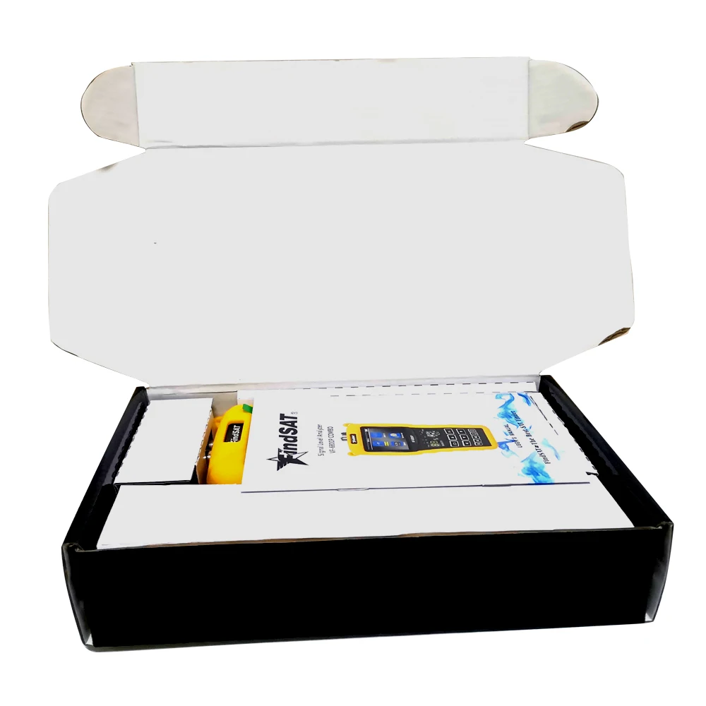 Findsat VF-6800P Digitaler Satelliten-TV-Finder-Kombi, unterstützt DVB-T2/DVB S2/DVB C Sat-Finder-Messgerät für Satelliten-TV-Receiver STB