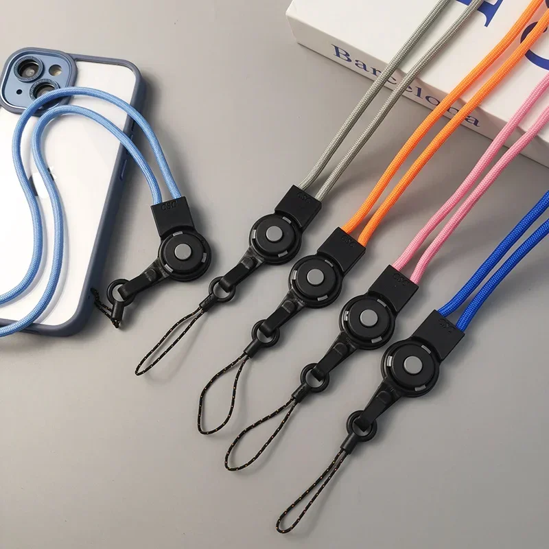 

Женский шнурок, длинная Нетканая многофункциональная плетеная веревка на палец, съемная пряжка с кольцом, подвеска