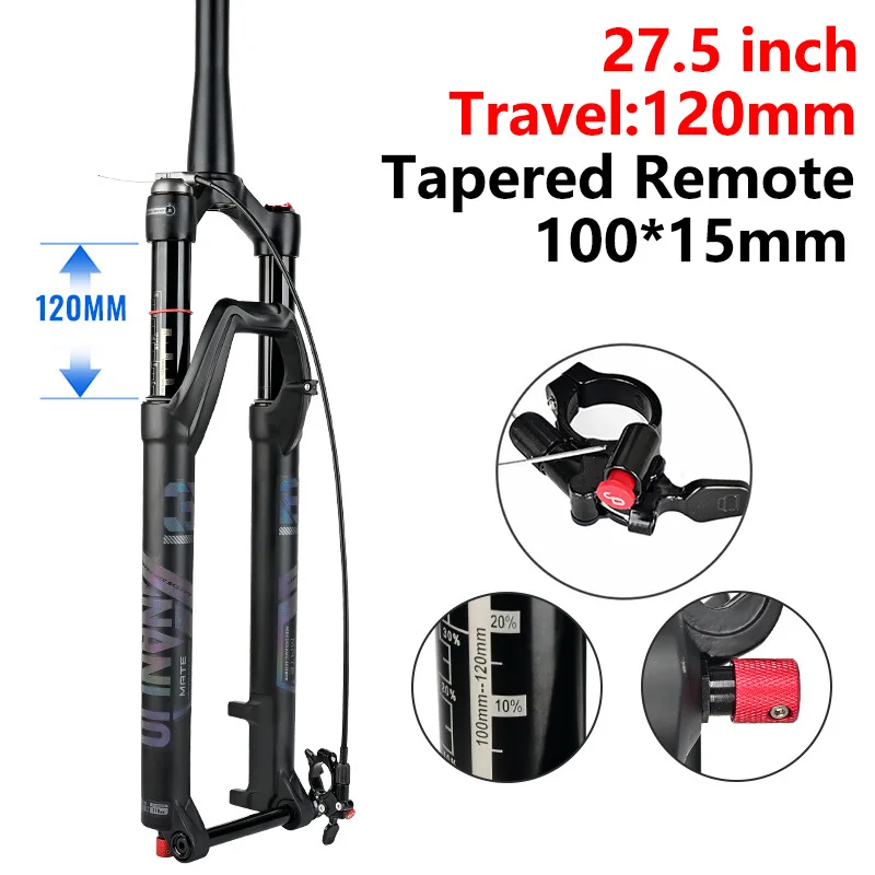 Bicycle Fork 26 27.5 29 inch MTB Air Damping Shock absorption