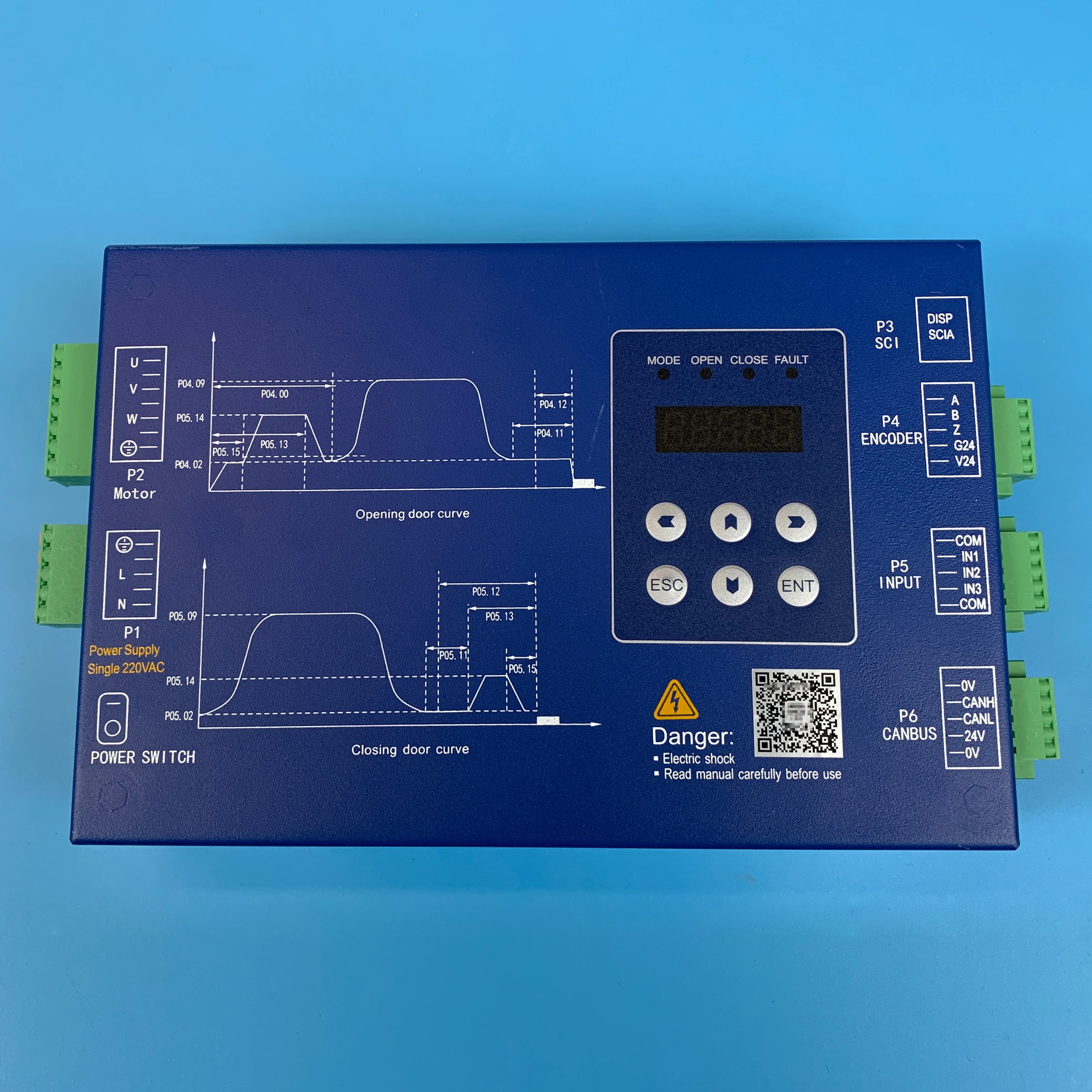 

BG203-DHC1E IP20 Door Machine Inverter Elevator Door Machine Inverter Elevator Parts