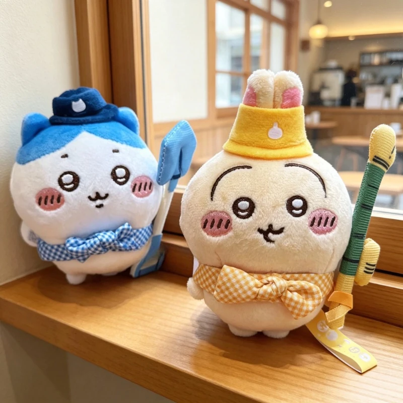 Chiikawa Hachiware Usagi Kawaii Anime Cartoon Japanese Style New Model Picnic Series Plush Plush Toy Pendant Cute Versatile