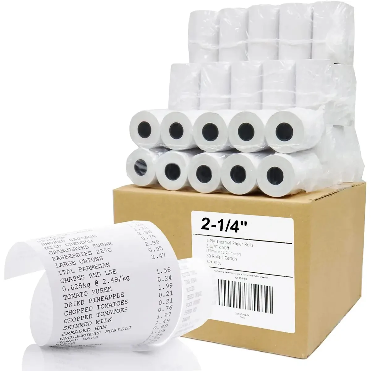 8pcs Thermal Paper 2 1/4\