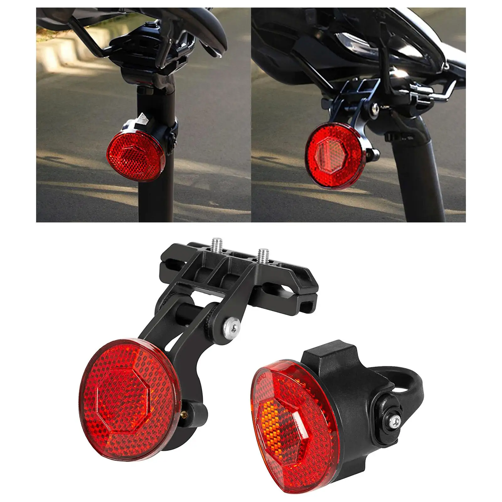 

Крепление на отражатель велосипеда Простота установки Аксессуары Универсальные аксессуары Практичная улучшенная ночная видимость для езды на велосипеде